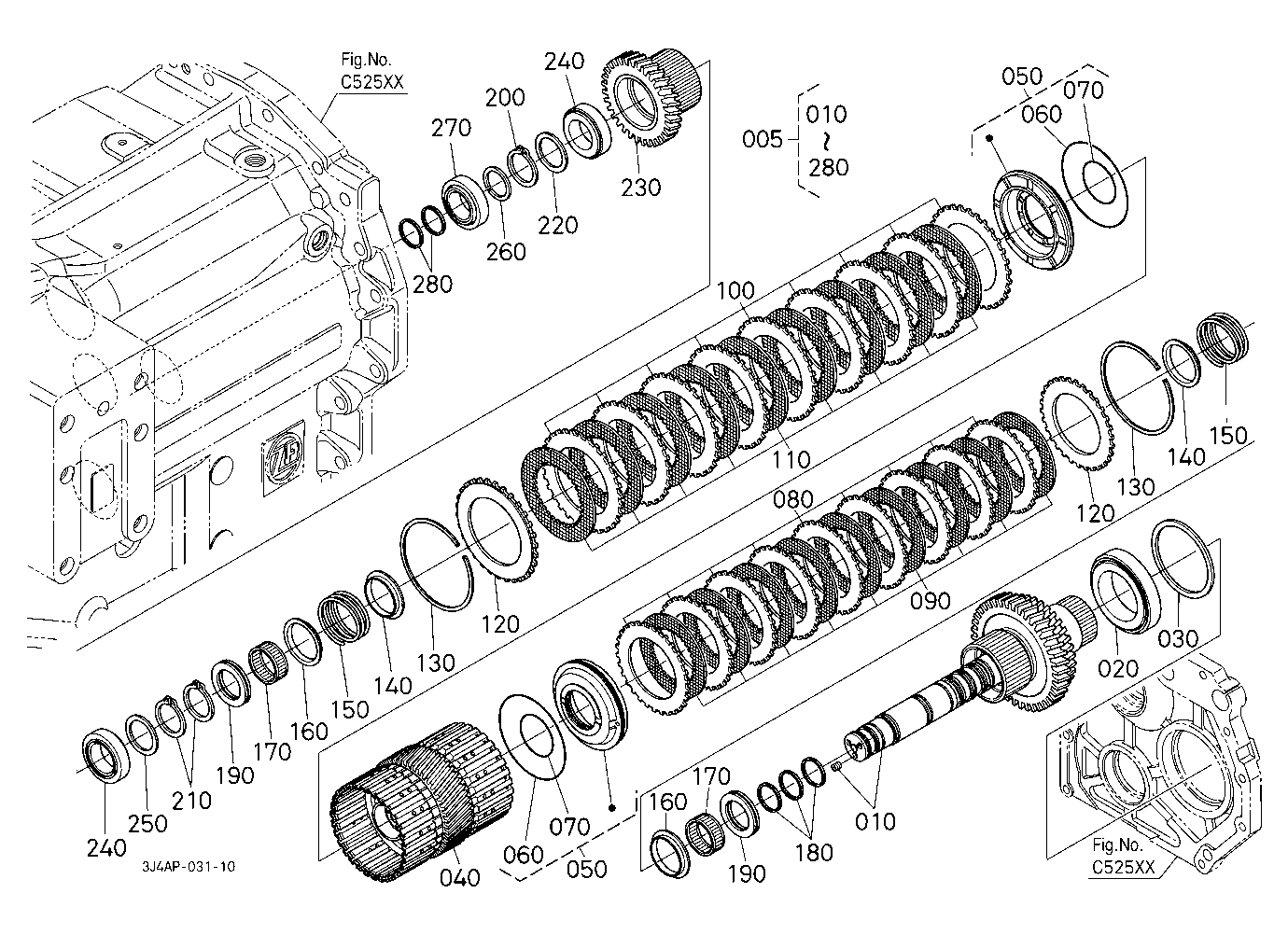 Hydraulic Clutch (Output)