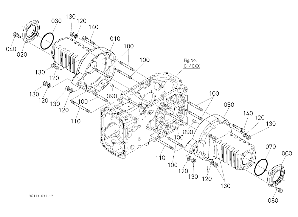 Rear Axle Case