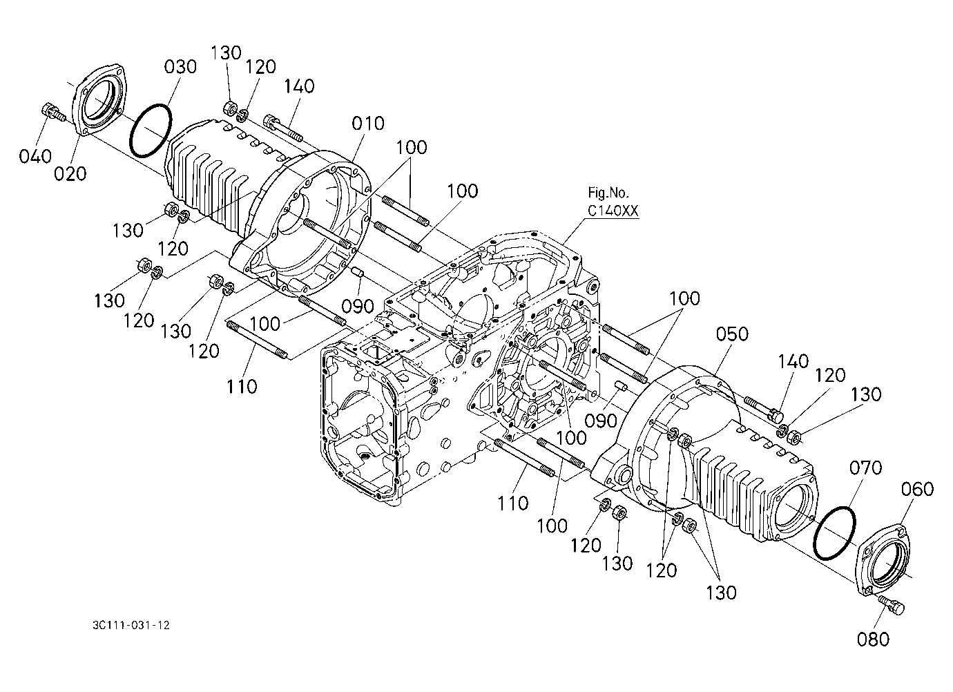 Rear Axle Case