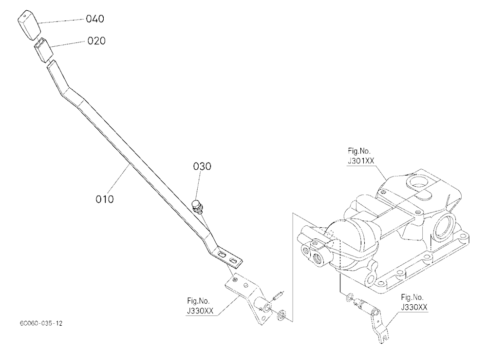 Hydraulic Control Lever