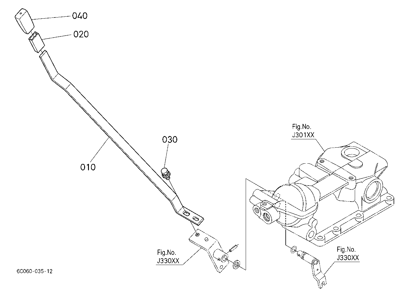 Hydraulic Control Lever