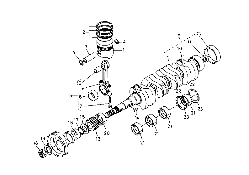 Piston Crankshaft