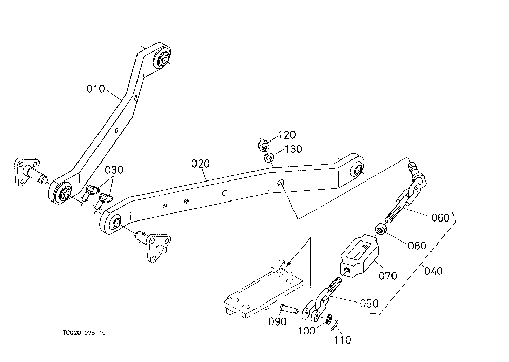 3-Point Linkage 1 (Lower Link)