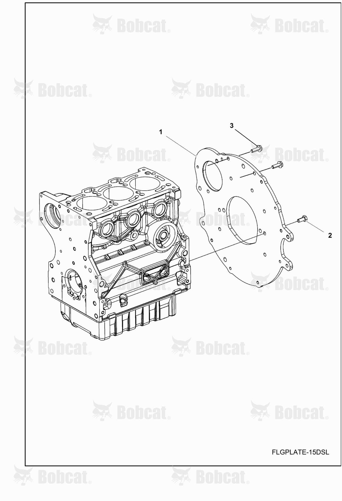ENGINE, Flange Plate