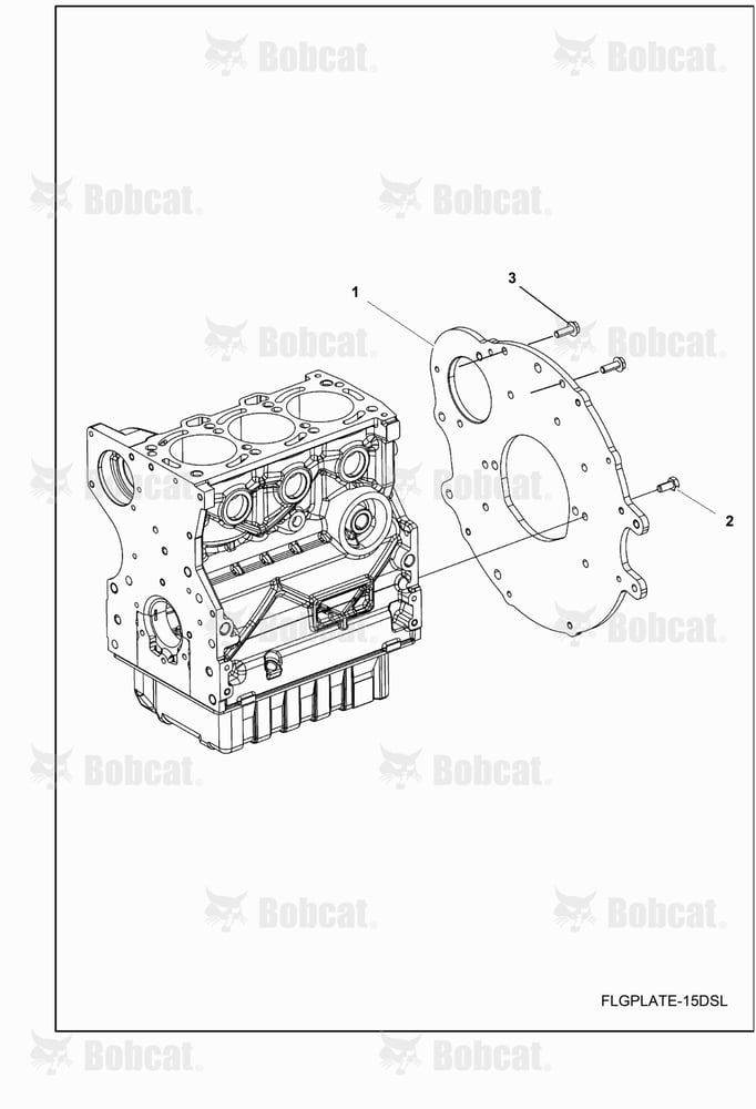 ENGINE, Flange Plate