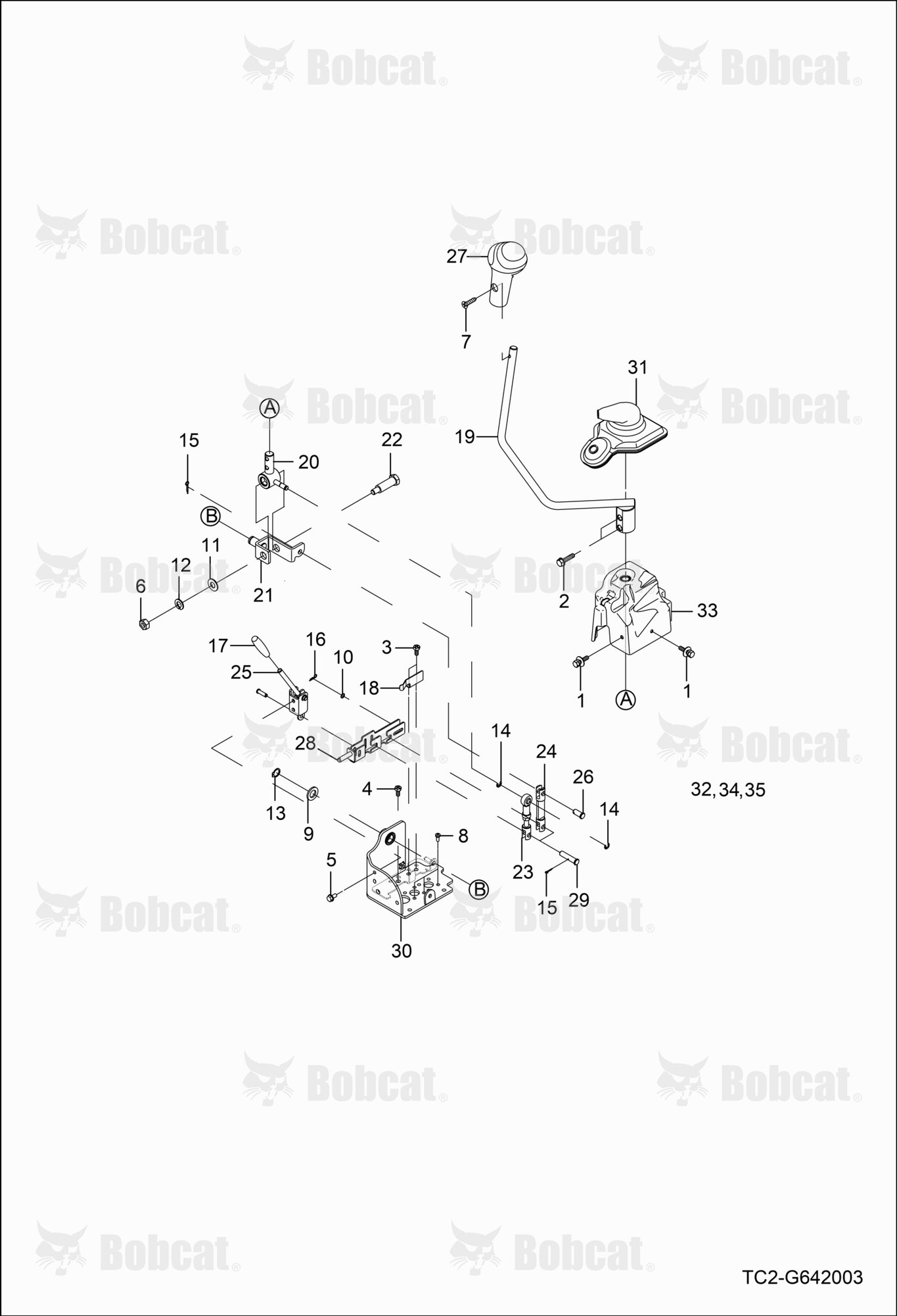Joystick Lever Group