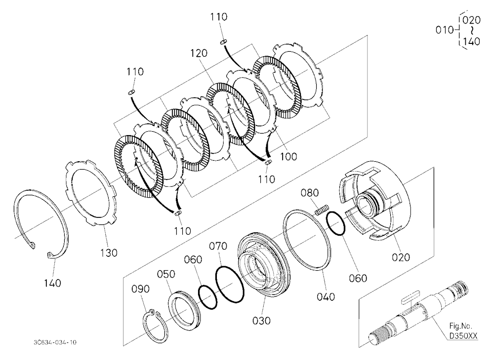 Front Drive Clutch [Component Parts]