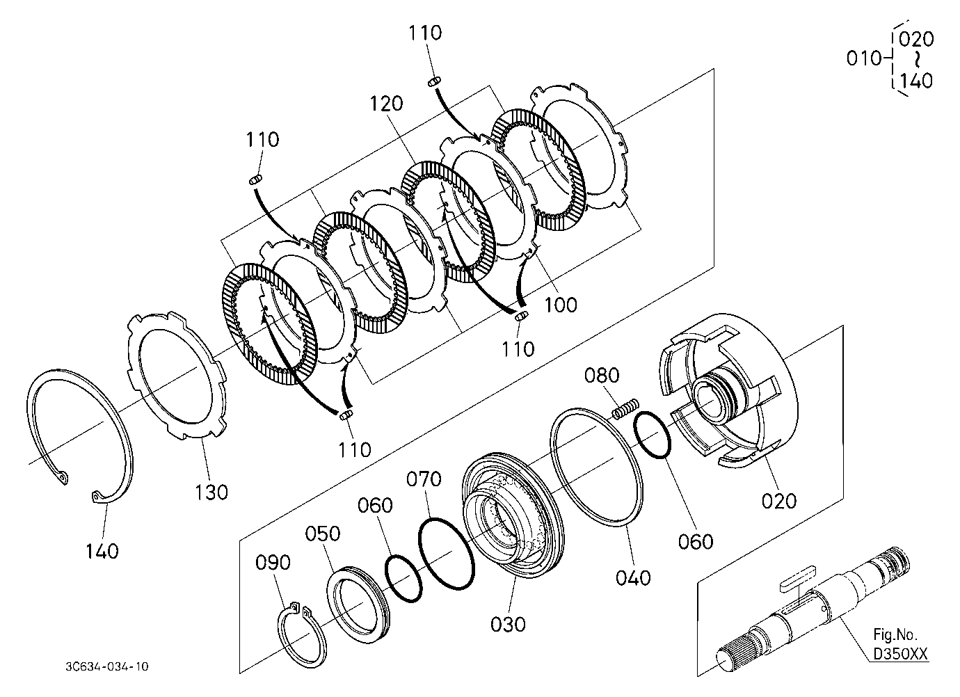 Front Drive Clutch [Component Parts]