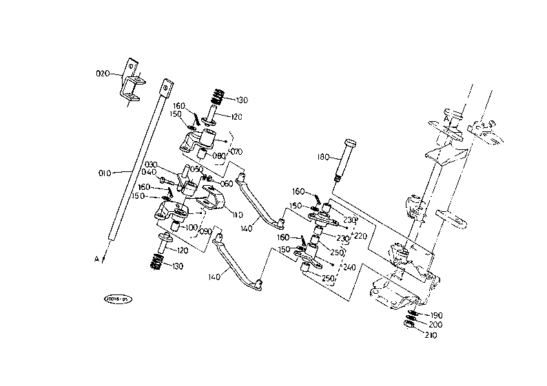Main Gear Shift Linkage System