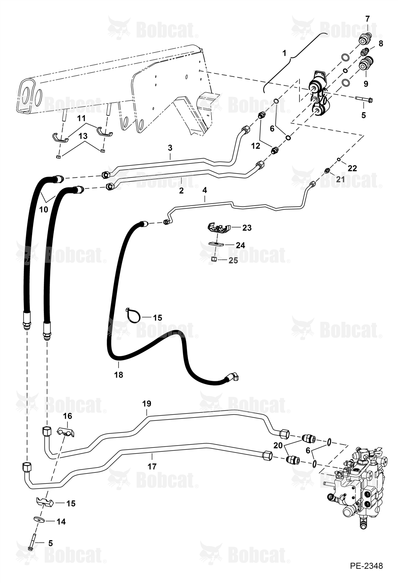 Auxiliary Hydraulics (W/Pressure Relief)