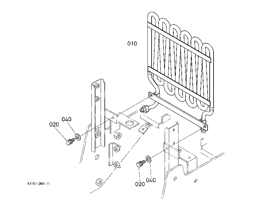 Hydraulic Oil Line (Oil Cooler)