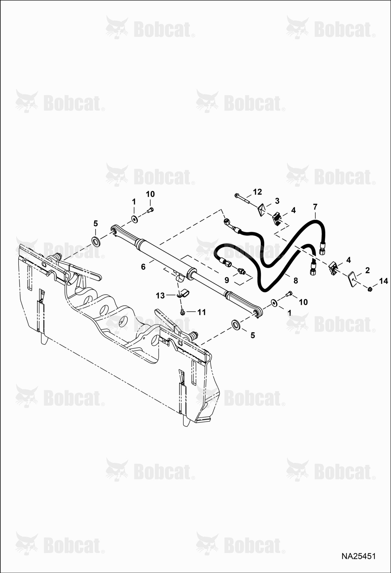 Hydraulic Circuitry (Power Bob-Tach)