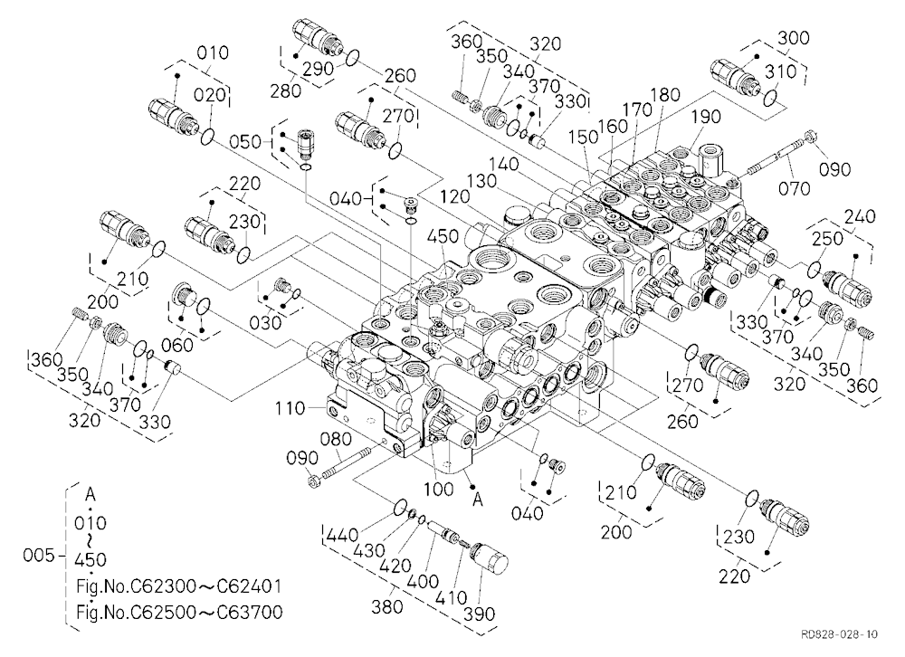Control Valve [Component Parts] [Except Angle Blad