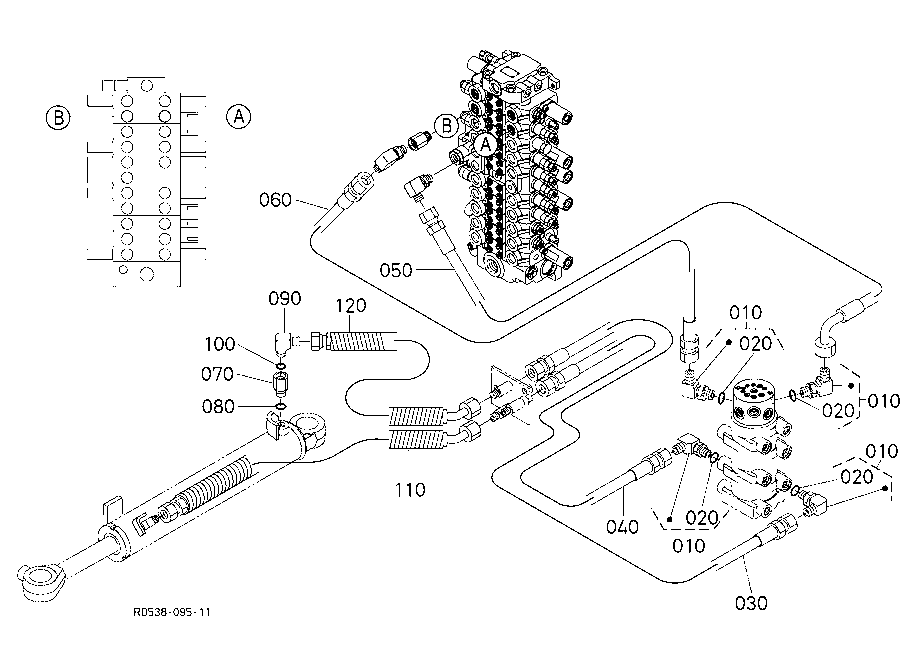 Oil Piping (Angle Blade)