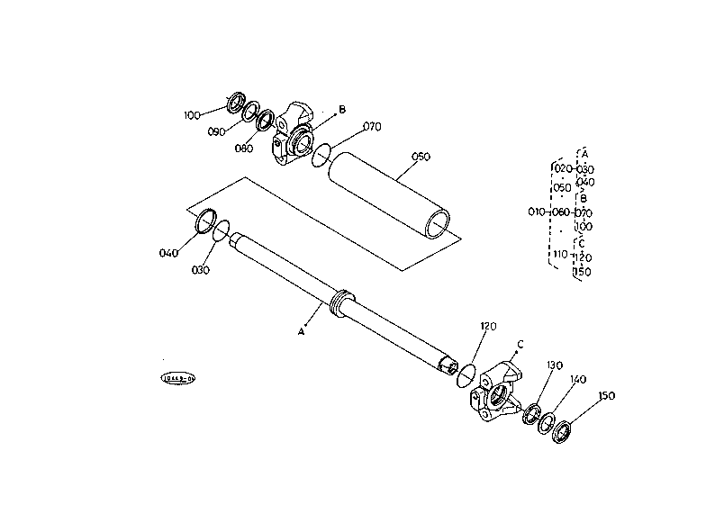 Steering Cylinder [Component Parts]