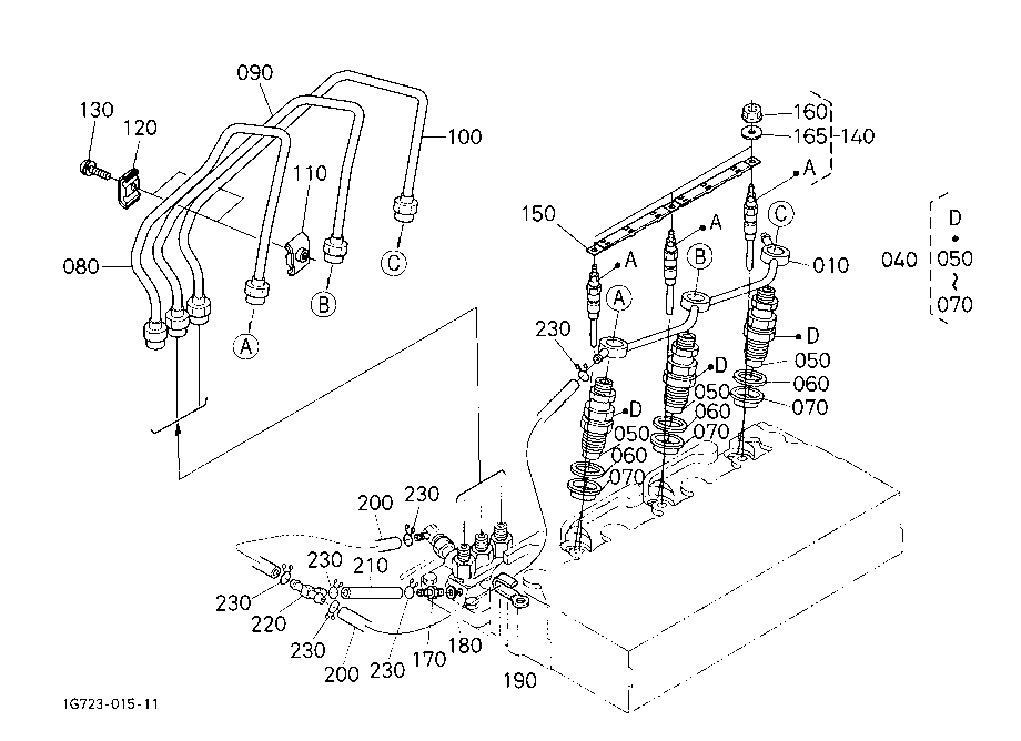 Nozzle Holder And Glow Plug