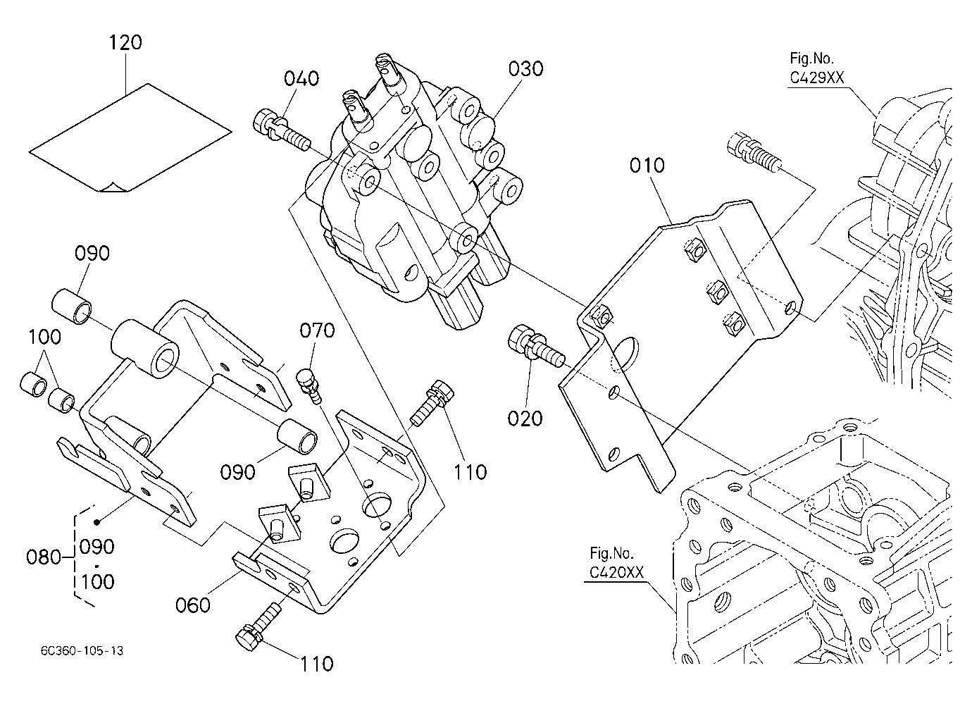 Loader Valve Kit 1 (Valve) [Option]