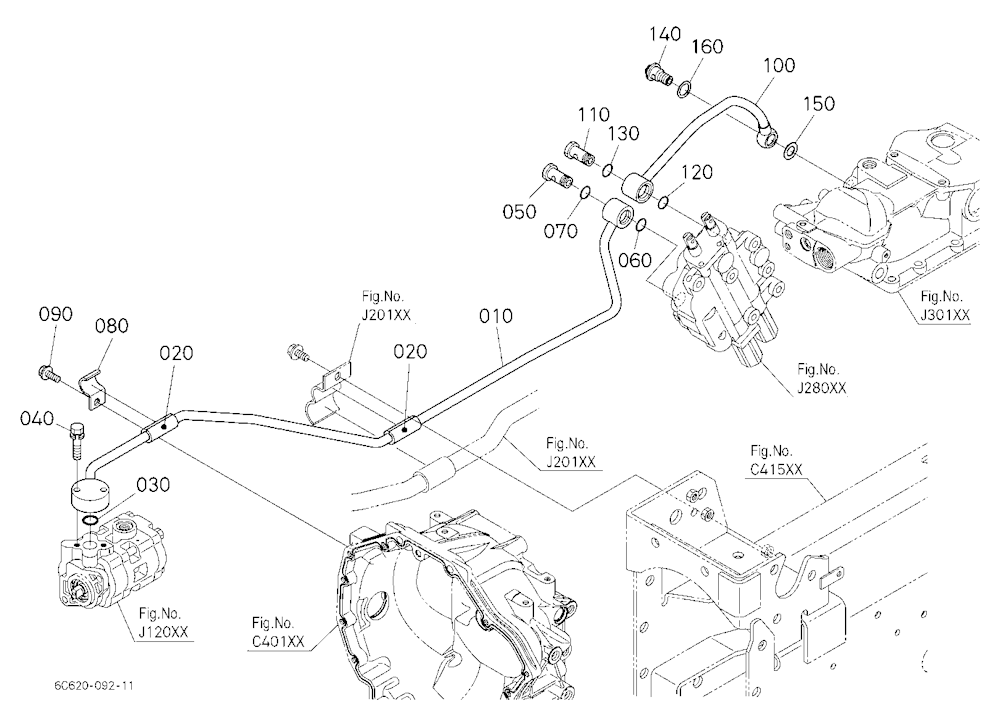 Hydraulic Pipe (Delivery)