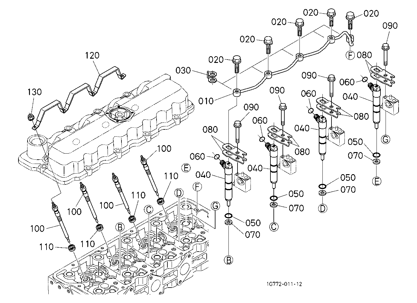 Nozzle Holder And Glow Plug
