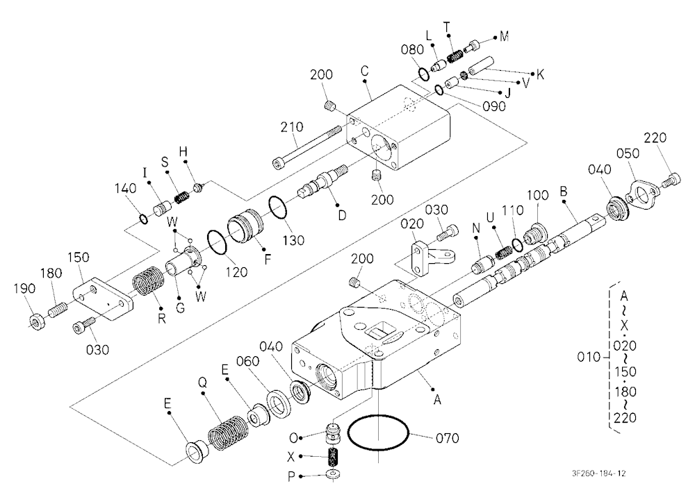 Auxiliary Control Valve (Scd) [Component Parts] [N