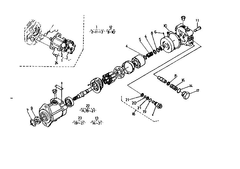 Drive Motor [Except 07 14 Type]