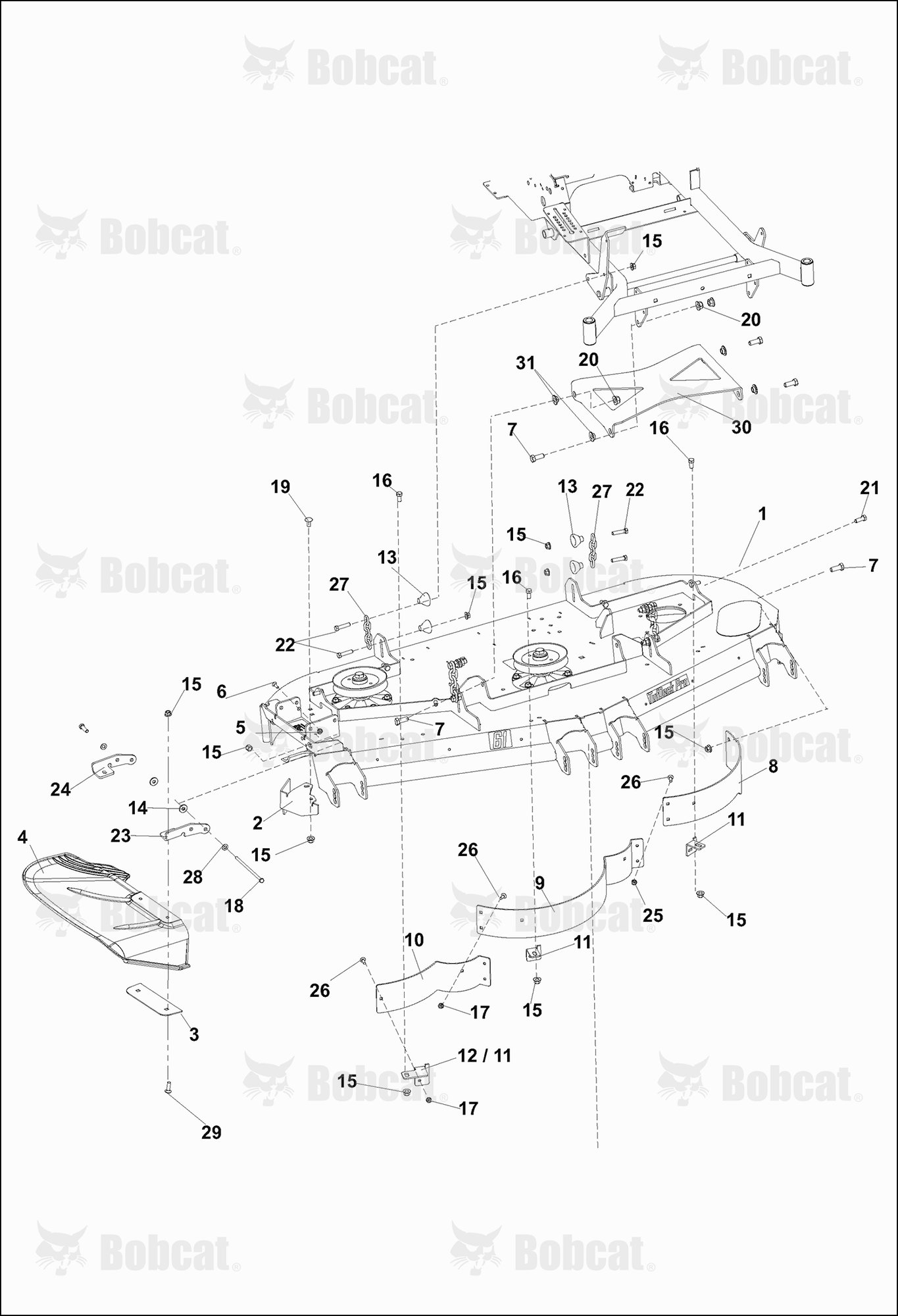 CHUTE, BAFFLES, Edges & Deck Links