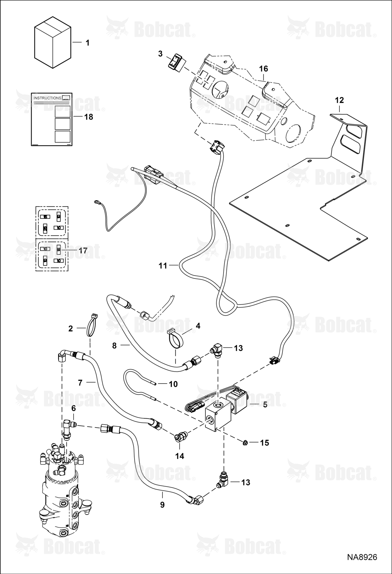 Electric Track Expand Valve Kit