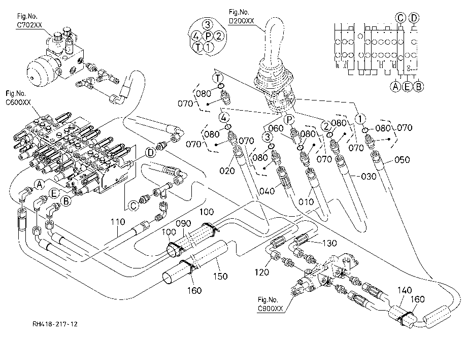 Oil Piping (Control Rh)