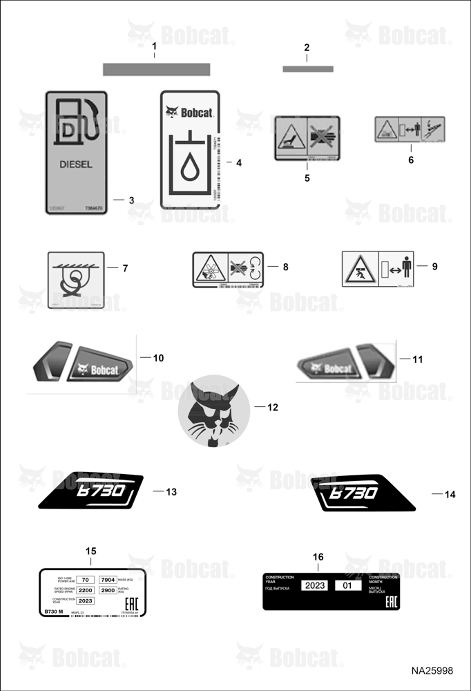 Decals (Outside)