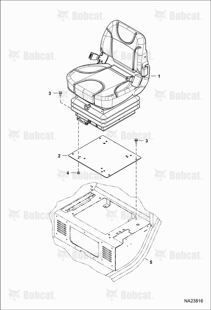 Operator Seat (Mechanical Suspension)