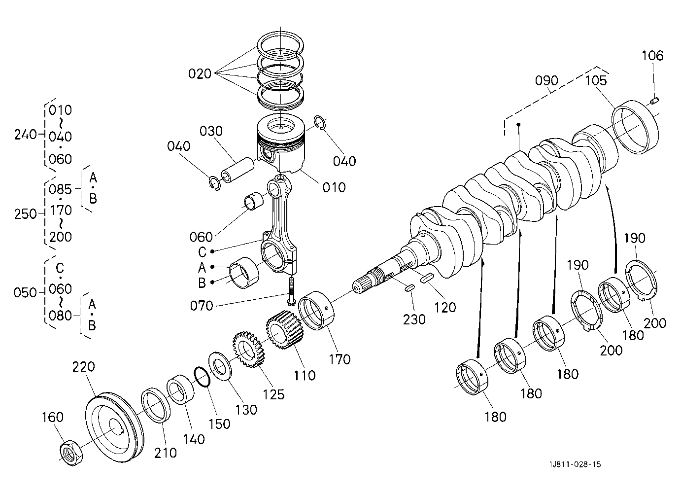 Piston And Crankshaft