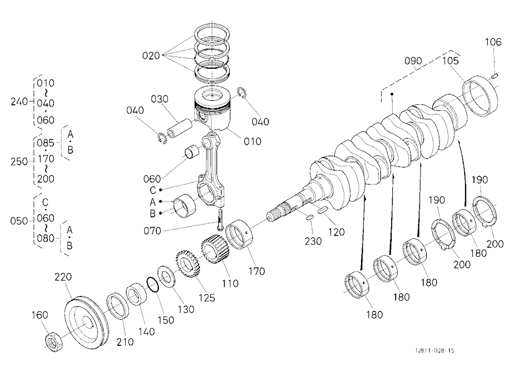 Piston And Crankshaft