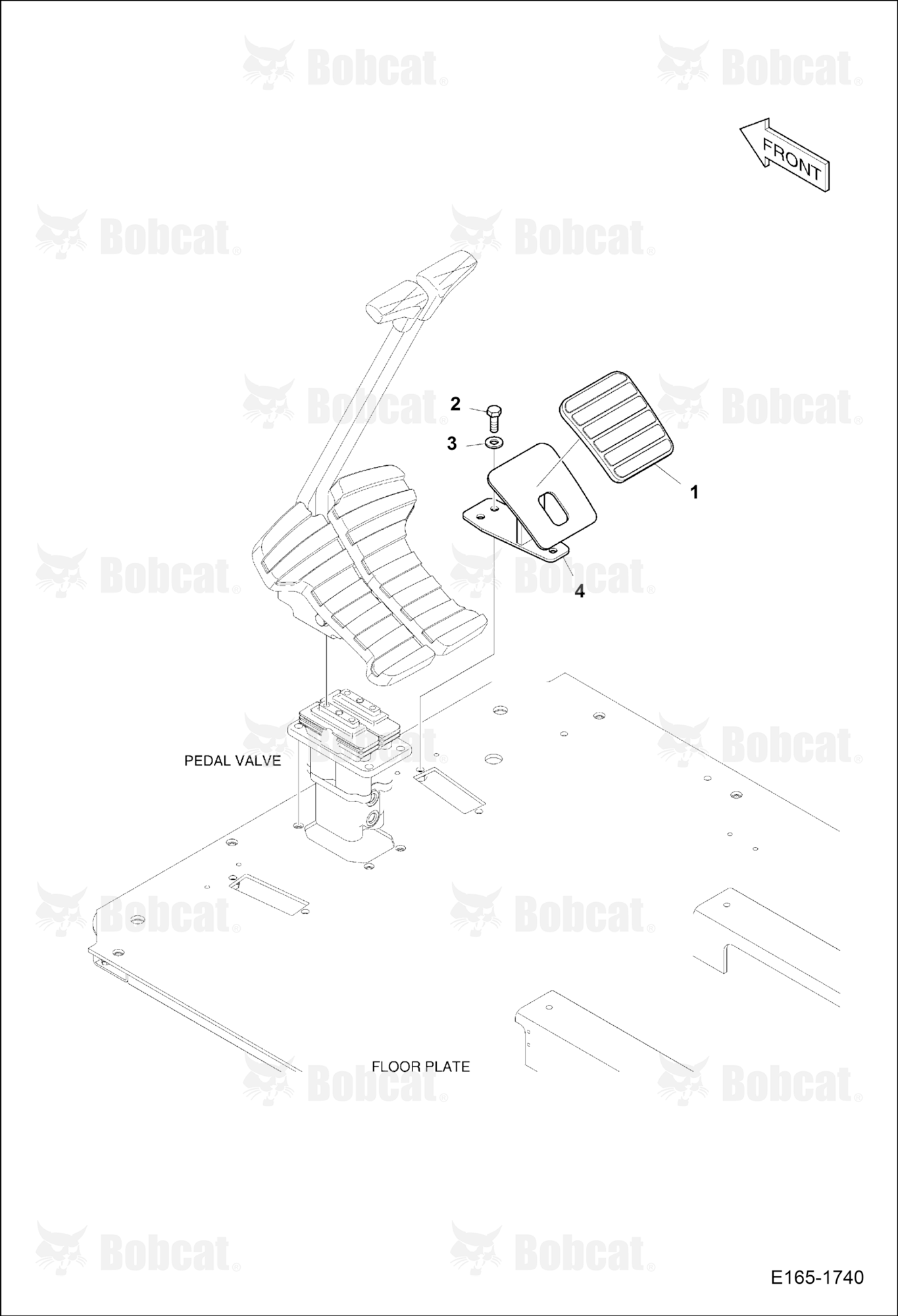 Foot Rest - R.H. (RH)