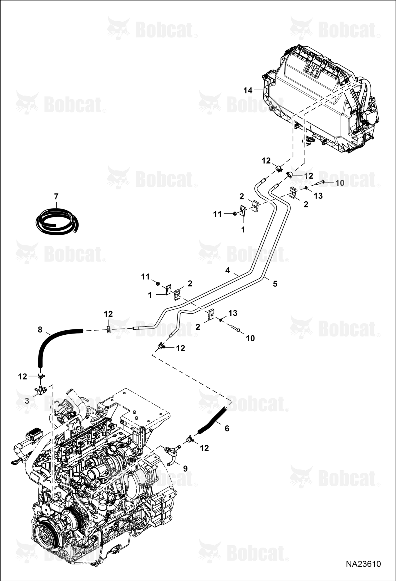 Heater & A/C (Heater Plumbing)