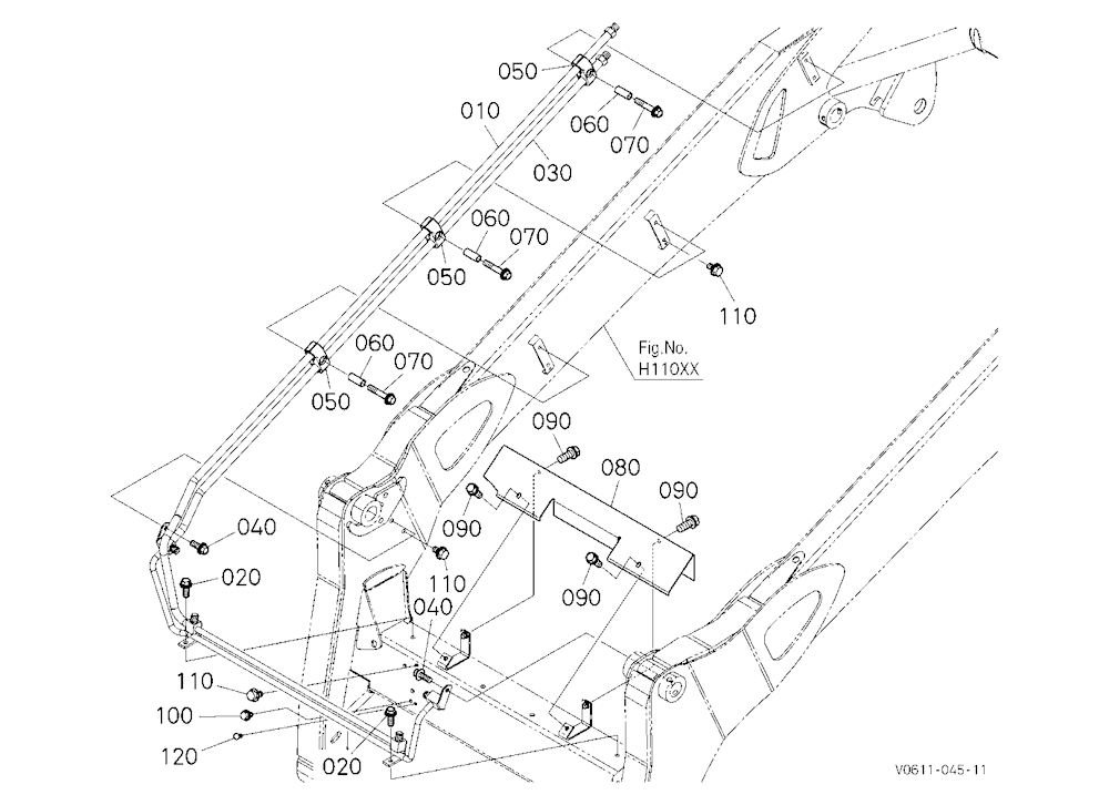 Oil Piping (Arm Rh) (Manual)