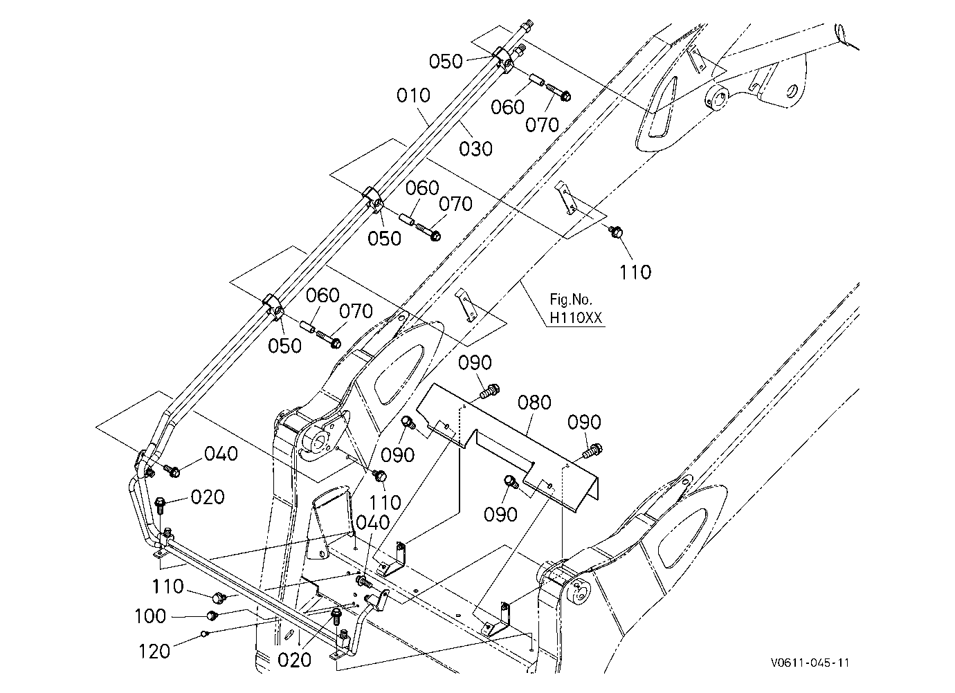 Oil Piping (Arm Rh) (Manual)