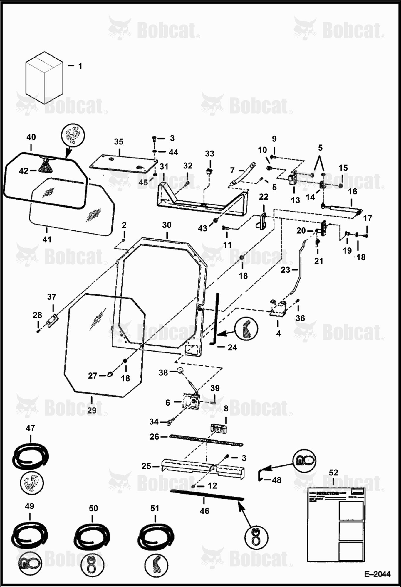 CAB Enclosure (Special Applications) (RH Hinged Door)