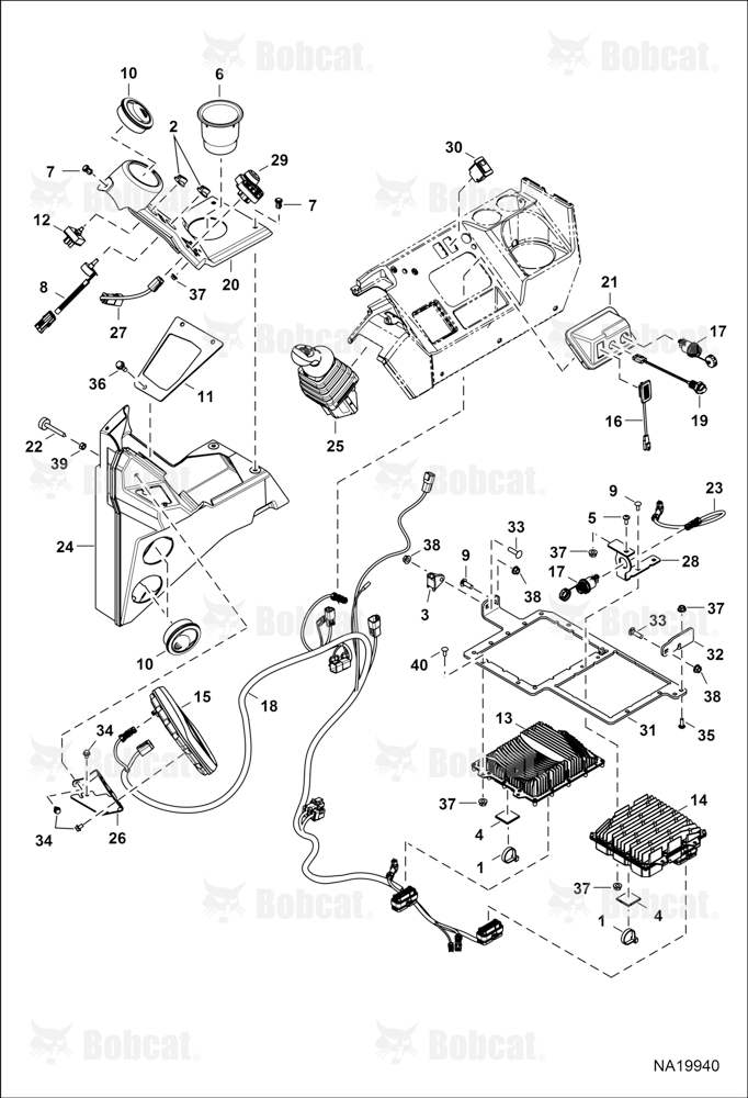 Controls Electrical (7" Display) (Cab)