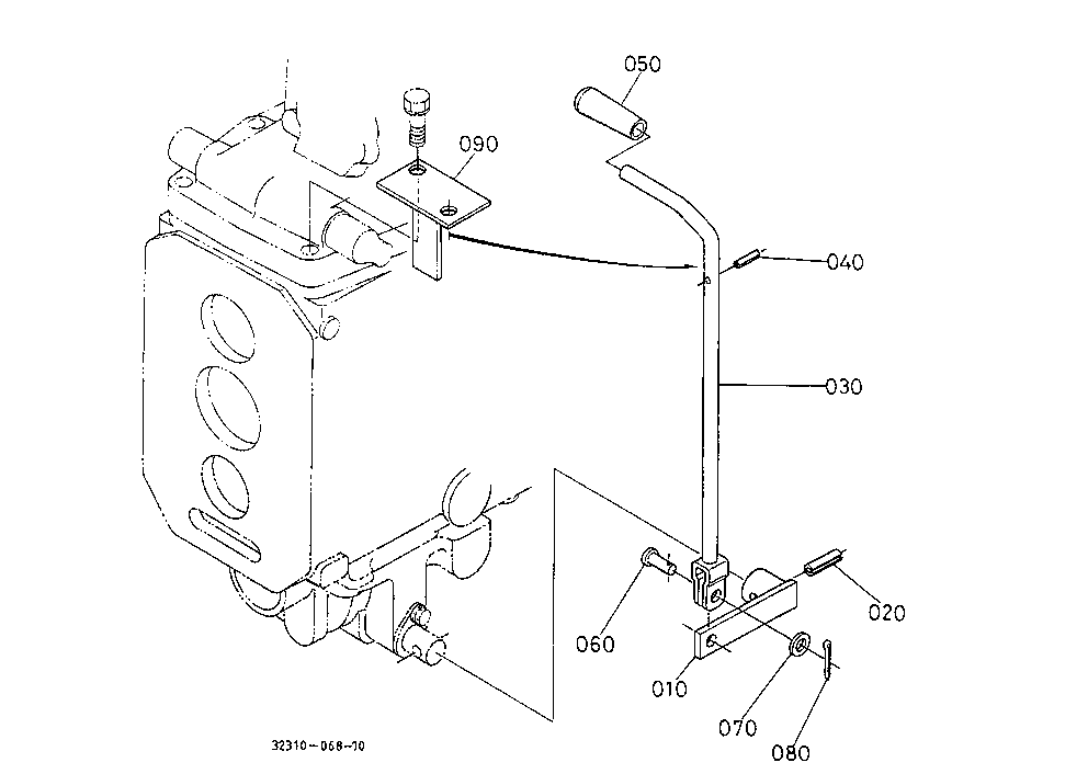 Front Wheel Drive Lever