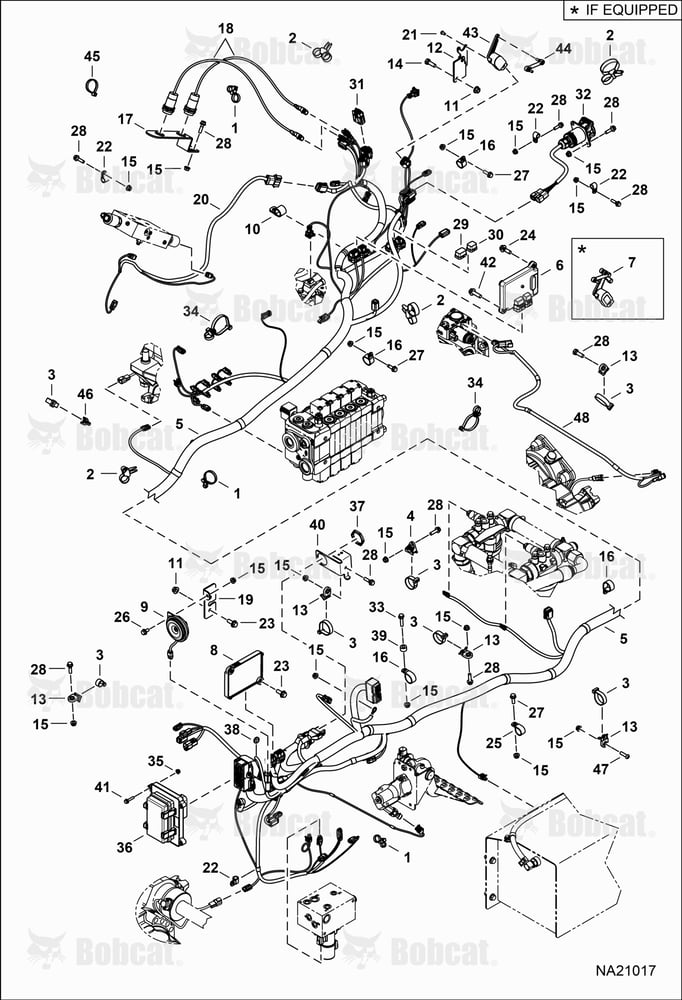 Frame Electrical Circuitry (Harness)