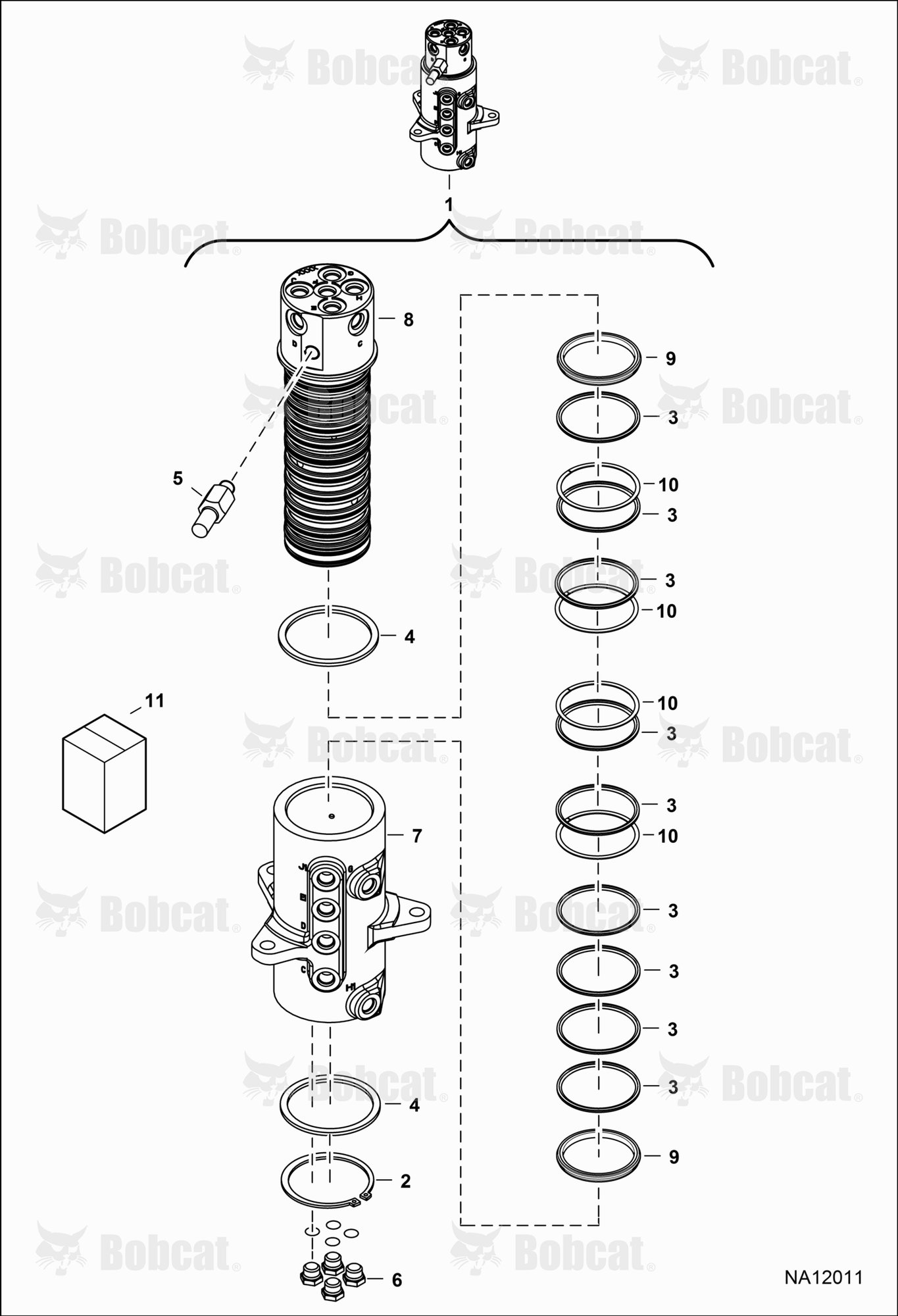 Swivel ASSY  B39211536 & Above