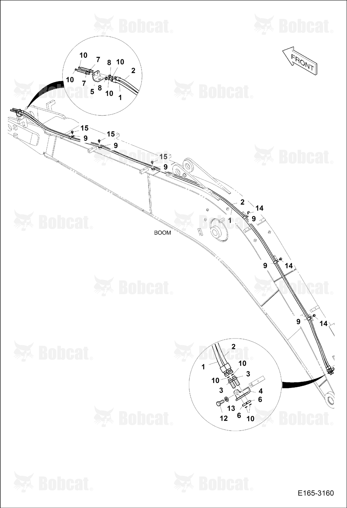 Boom Piping (Quick Clamp)