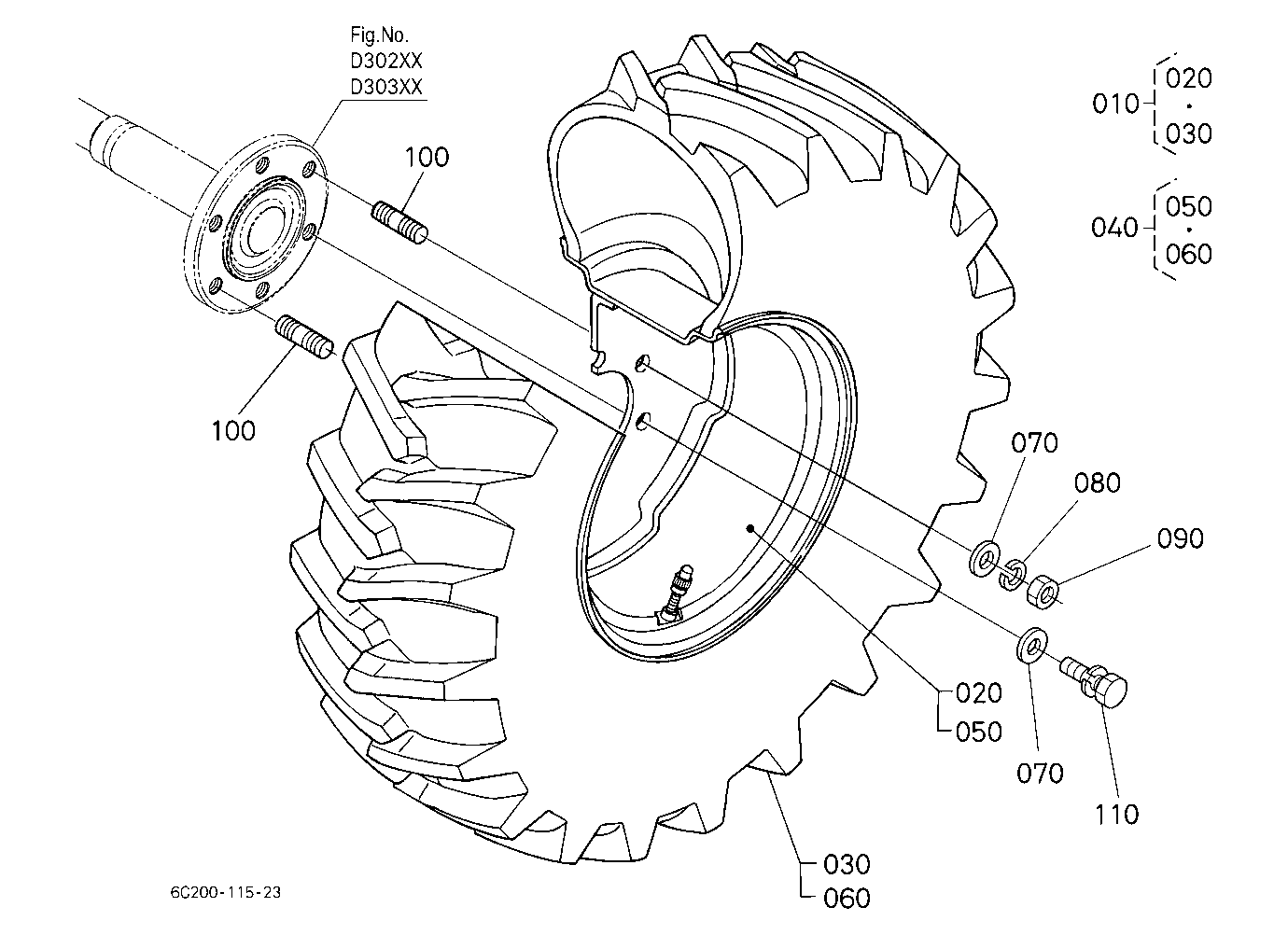 Rear Wheel (12.4-16)