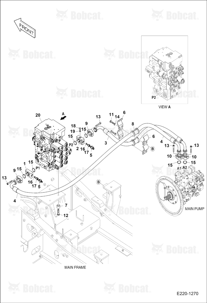 Main Piping (One)(Pump)