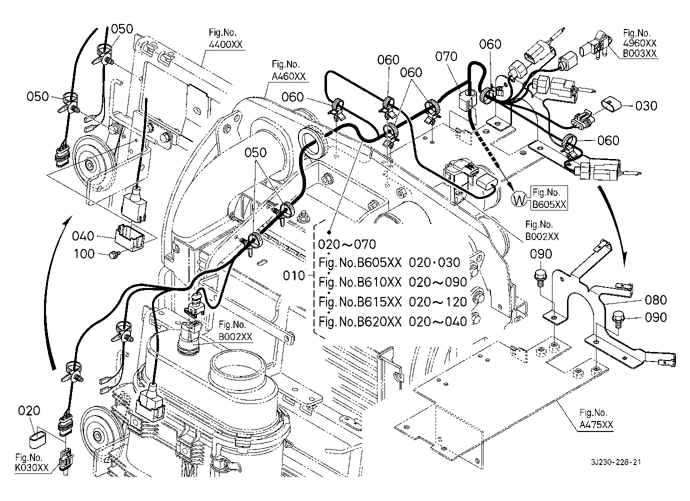 Electrical Wiring (Engine) 1 (Air Cleaner/Dpf) [Ol