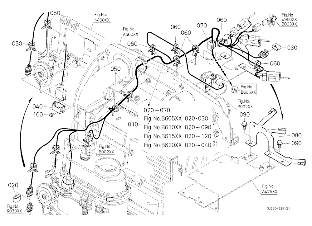 Electrical Wiring (Engine) 1 (Air Cleaner/Dpf) [Ol