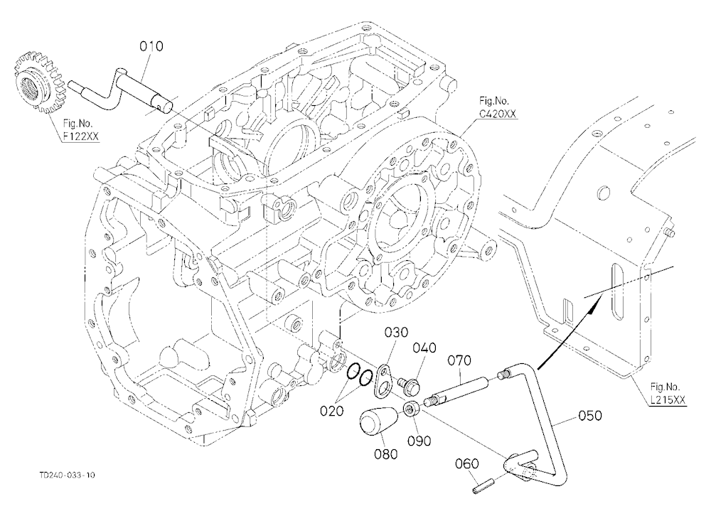 Front Wheel Drive Lever