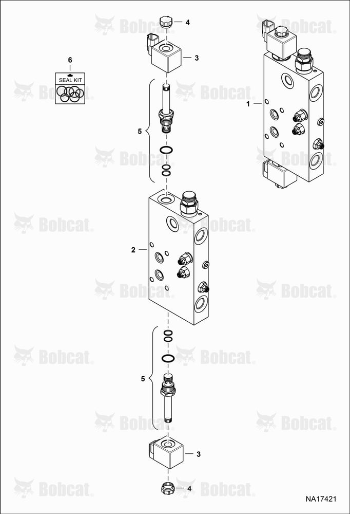 Boom Suspension Valve (Model R930008342 / 0703BP11095_300)