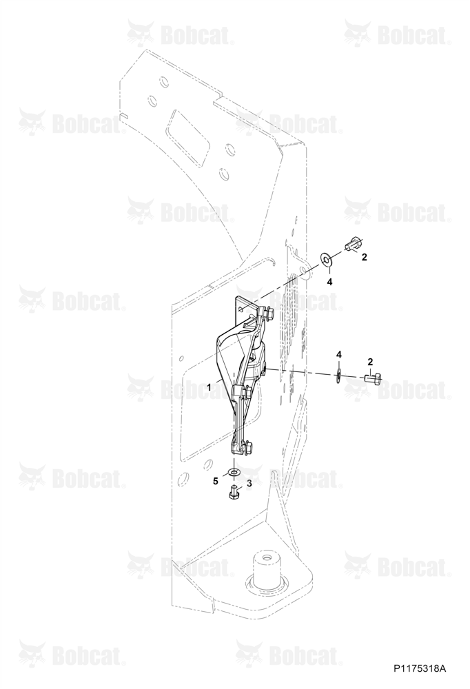 Holder Steering Cylinder