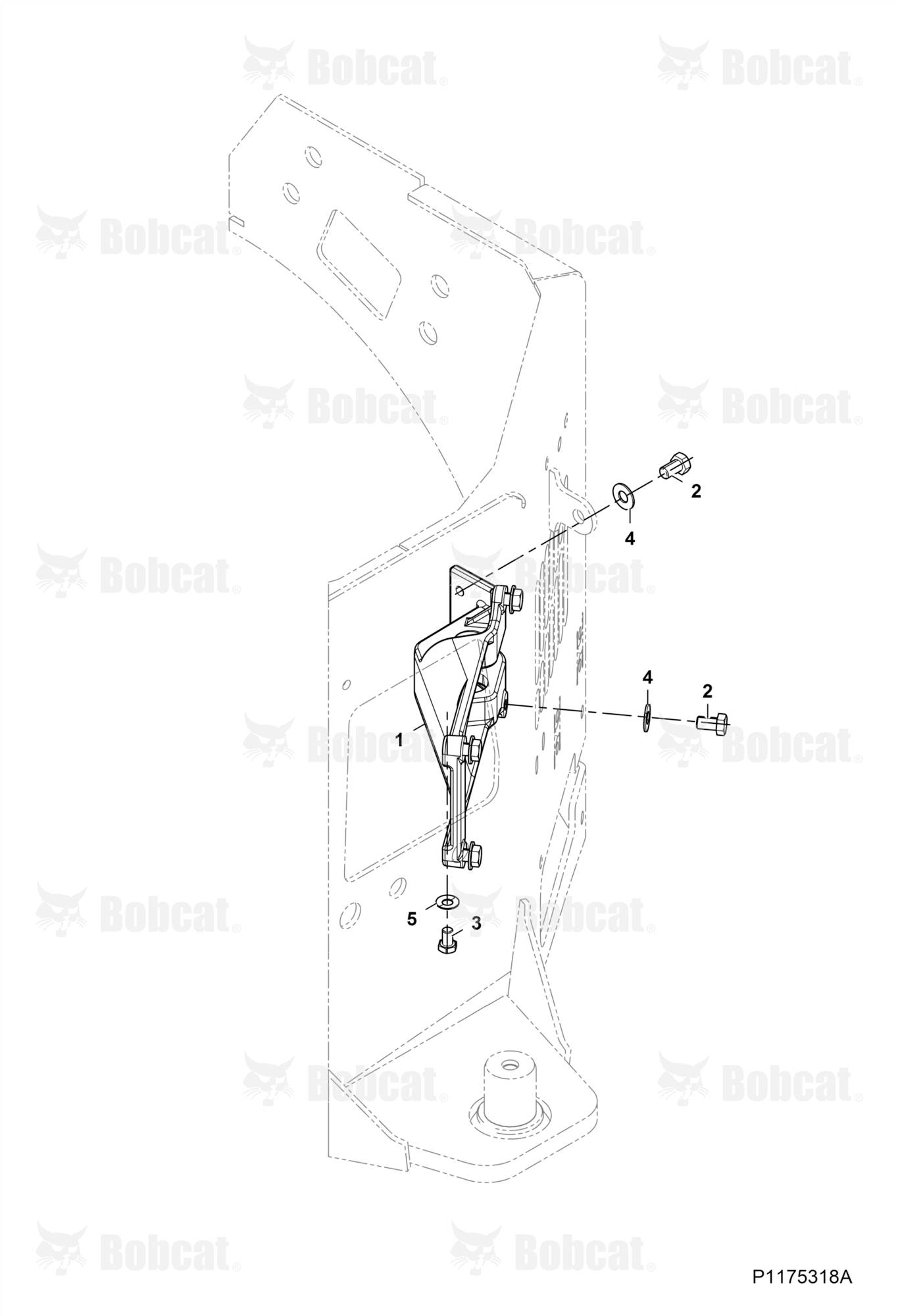 Holder Steering Cylinder